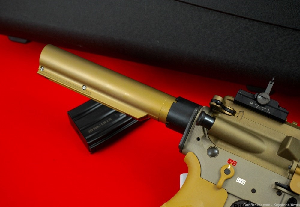 Ultra Rare Heckler & Koch MR223 A3 RAL 8000 Pistol Holy Grail 99% ANIB-img-18