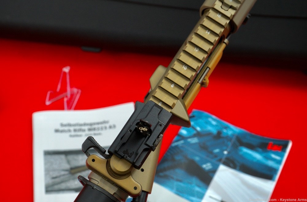 Ultra Rare Heckler & Koch MR223 A3 RAL 8000 Pistol Holy Grail 99% ANIB-img-21