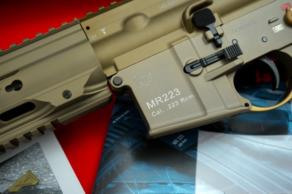 Ultra Rare Heckler & Koch MR223 A3 RAL 8000 Pistol Holy Grail 99% ANIB-img-8