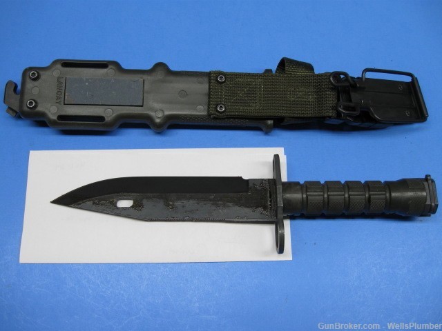 US M9 LAN-CAY BAYONET WITH ORIGINAL SCABBARD (MINT CONDITION)-img-3
