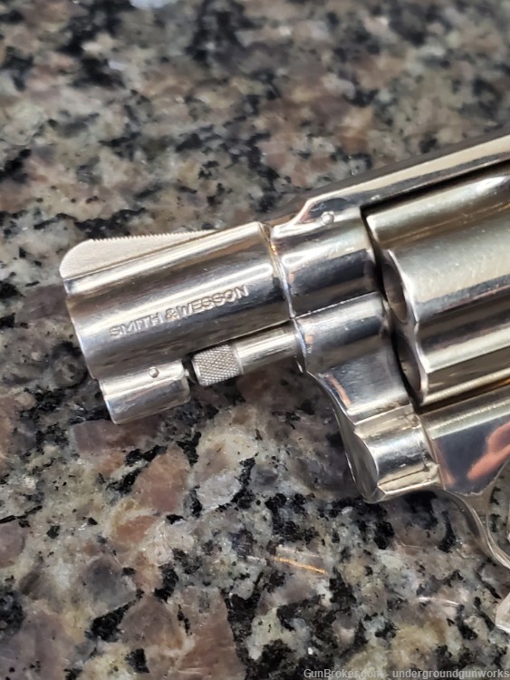 Smith & Wesson Model 49 Nickle .38spl -img-3