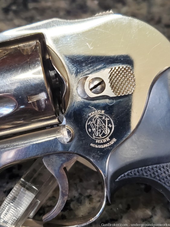 Smith & Wesson Model 49 Nickle .38spl -img-5