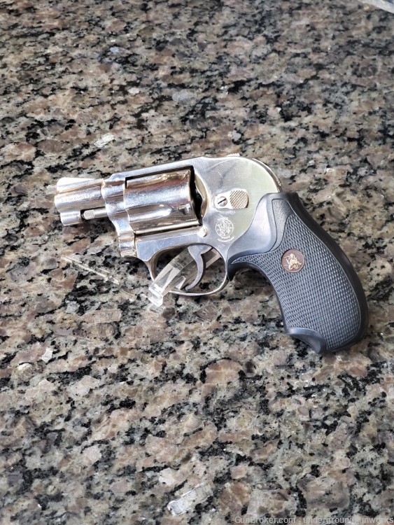 Smith & Wesson Model 49 Nickle .38spl -img-0