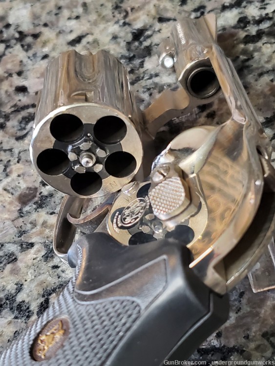 Smith & Wesson Model 49 Nickle .38spl -img-15