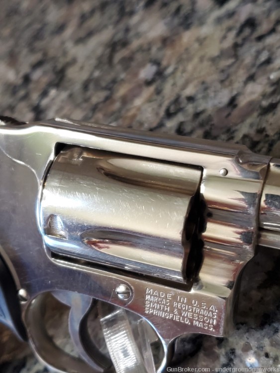 Smith & Wesson Model 49 Nickle .38spl -img-12
