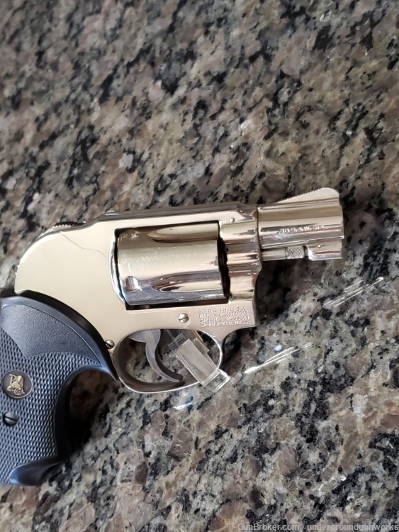 Smith & Wesson Model 49 Nickle .38spl -img-11