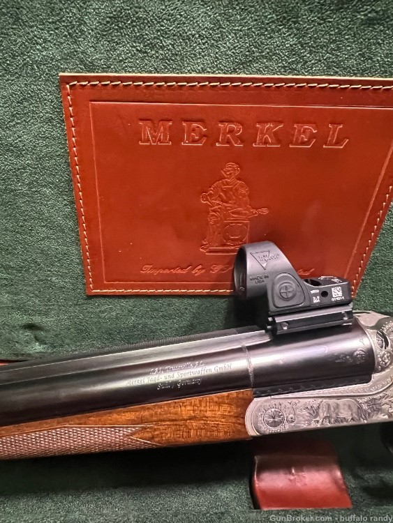 Merkel Rifle Super exclusive Big game .500 Nitro Express Mag-na-ported-img-3
