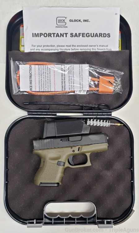 Glock 26 OD 9mm 10rd CA LEGAL PI2657201-img-16