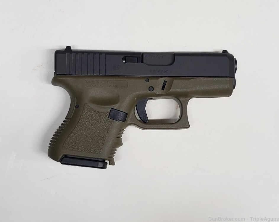 Glock 26 OD 9mm 10rd CA LEGAL PI2657201-img-1