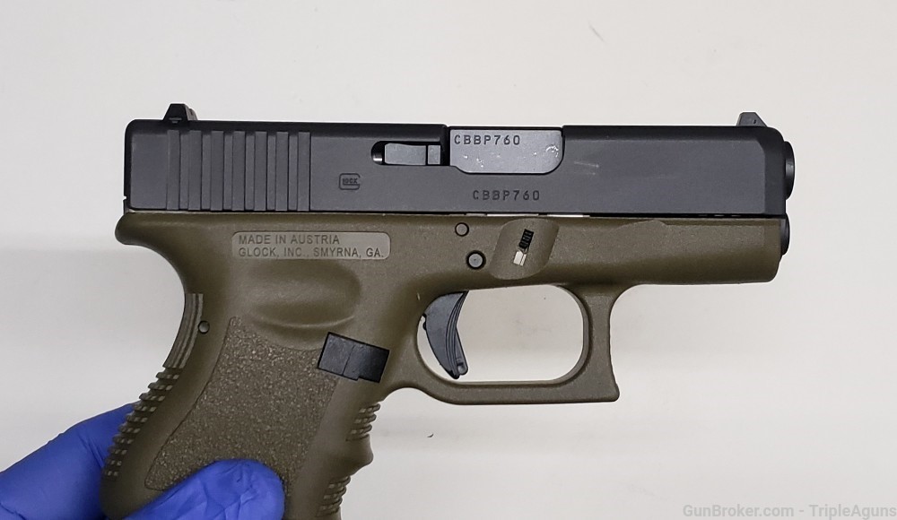 Glock 26 OD 9mm 10rd CA LEGAL PI2657201-img-6