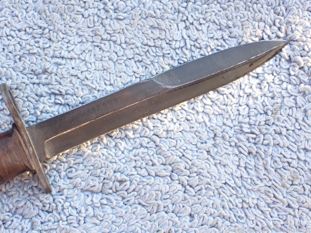 US WWII M1 CARBINE M4 UTICA BAYONET WITH SCABBARD -img-20
