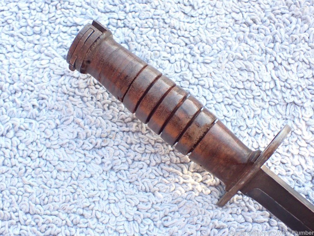 US WWII M1 CARBINE M4 UTICA BAYONET WITH SCABBARD -img-8