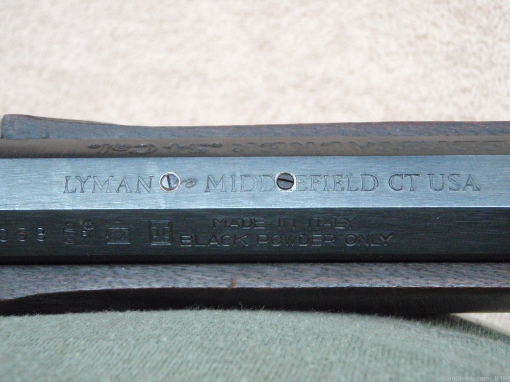 LYMAN DEERSTALKER 54 Left Handed Percussion rifle 54 Caliber VG Cond 1991-img-26