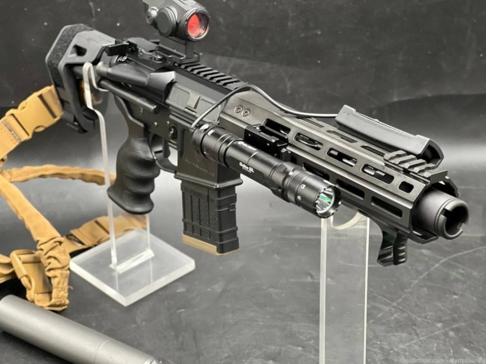 AR15 Myrls Quantum 300 7.5 inch AR-15 Suppressed AR15 Pistol-img-5