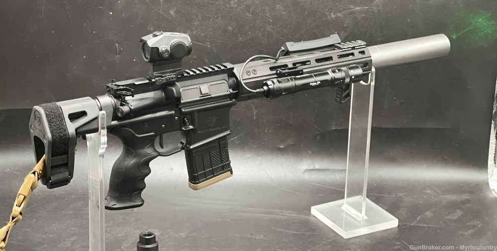 AR15 Myrls Quantum 300 7.5 inch AR-15 Suppressed AR15 Pistol-img-2