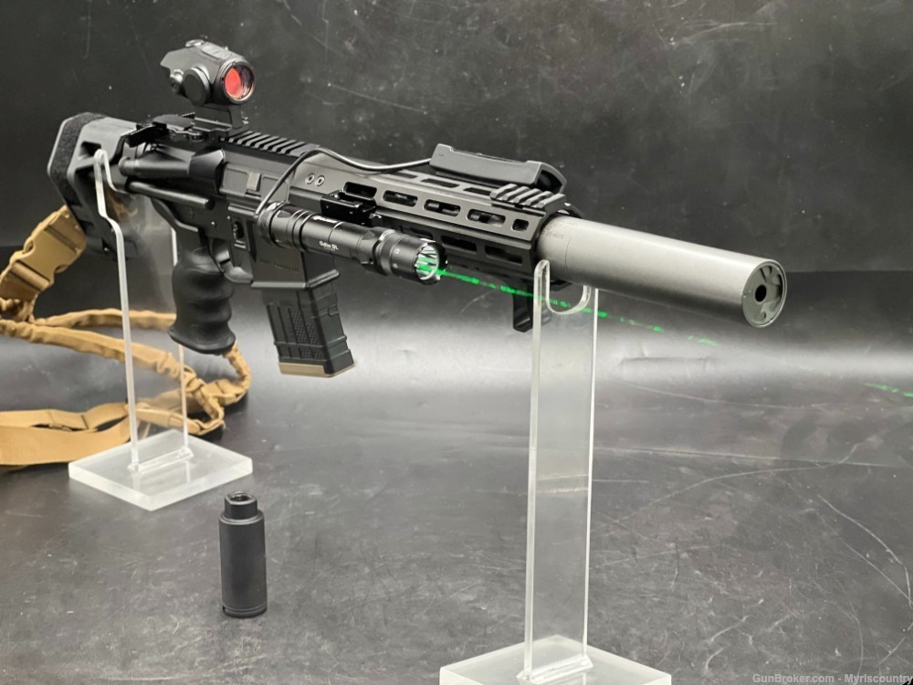 AR15 Myrls Quantum 300 7.5 inch AR-15 Suppressed AR15 Pistol-img-0