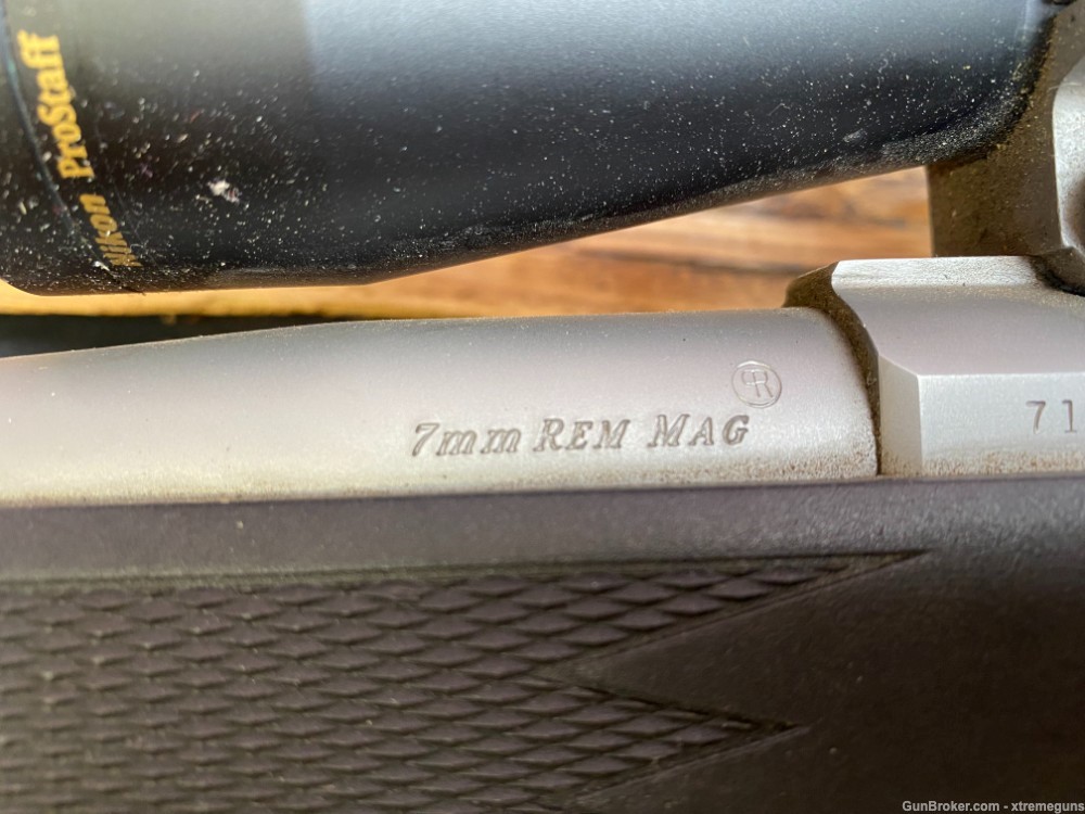 Ruger M77 Hawkeye 7mm Rem. mag with Nikon ProStaff 3-9x40-img-5