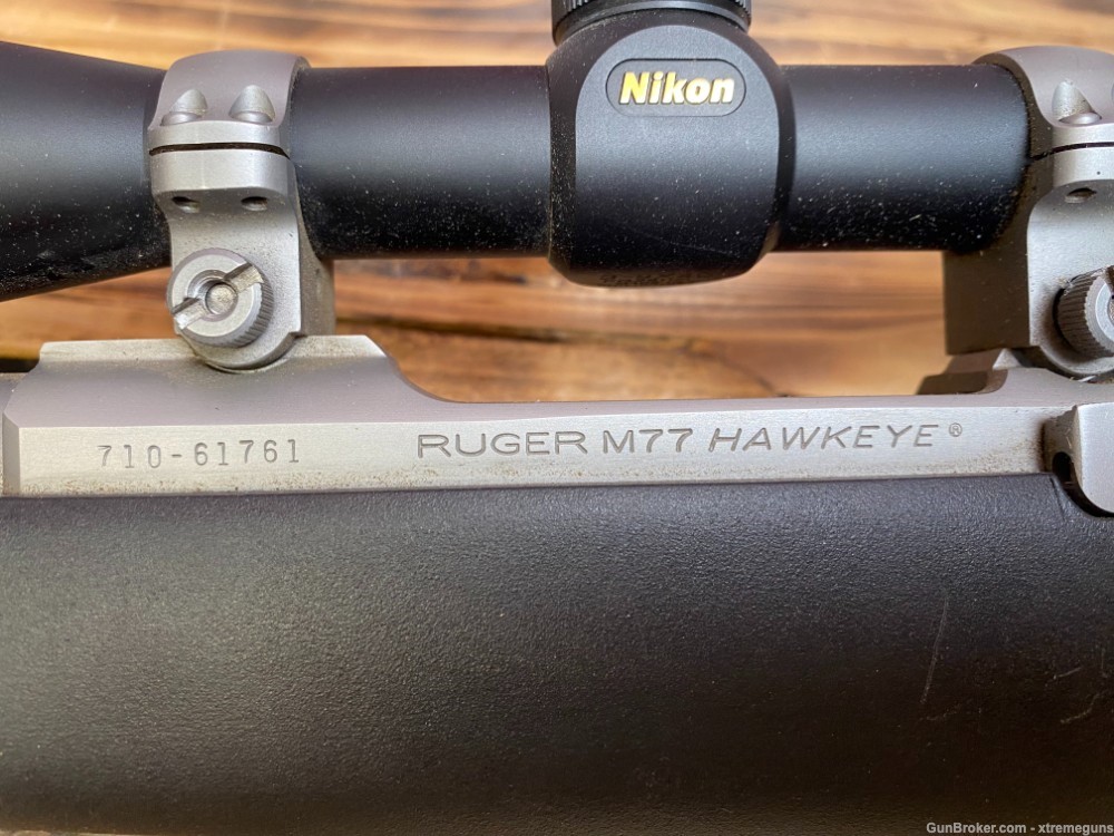 Ruger M77 Hawkeye 7mm Rem. mag with Nikon ProStaff 3-9x40-img-4