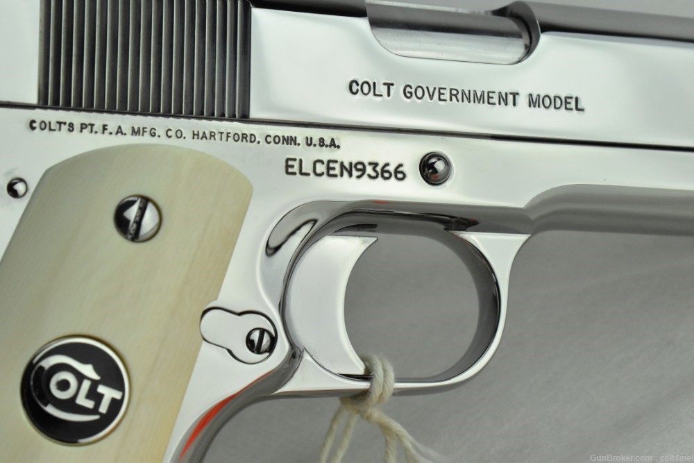 RARE Colt Custom Govt 1911 .38 Super w/ Genuine Ivory Grips - BRAND NEW  -img-15
