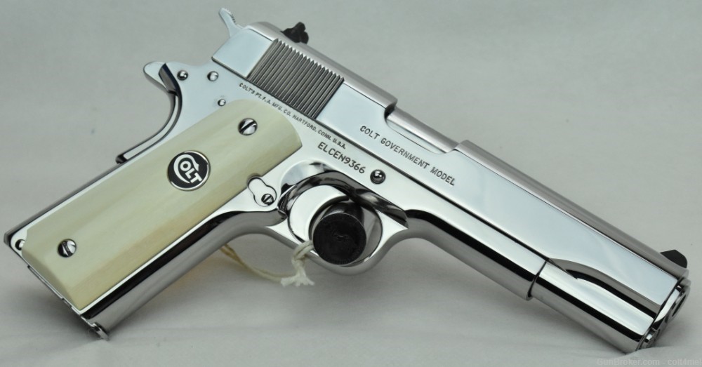 RARE Colt Custom Govt 1911 .38 Super w/ Genuine Ivory Grips - BRAND NEW  -img-18
