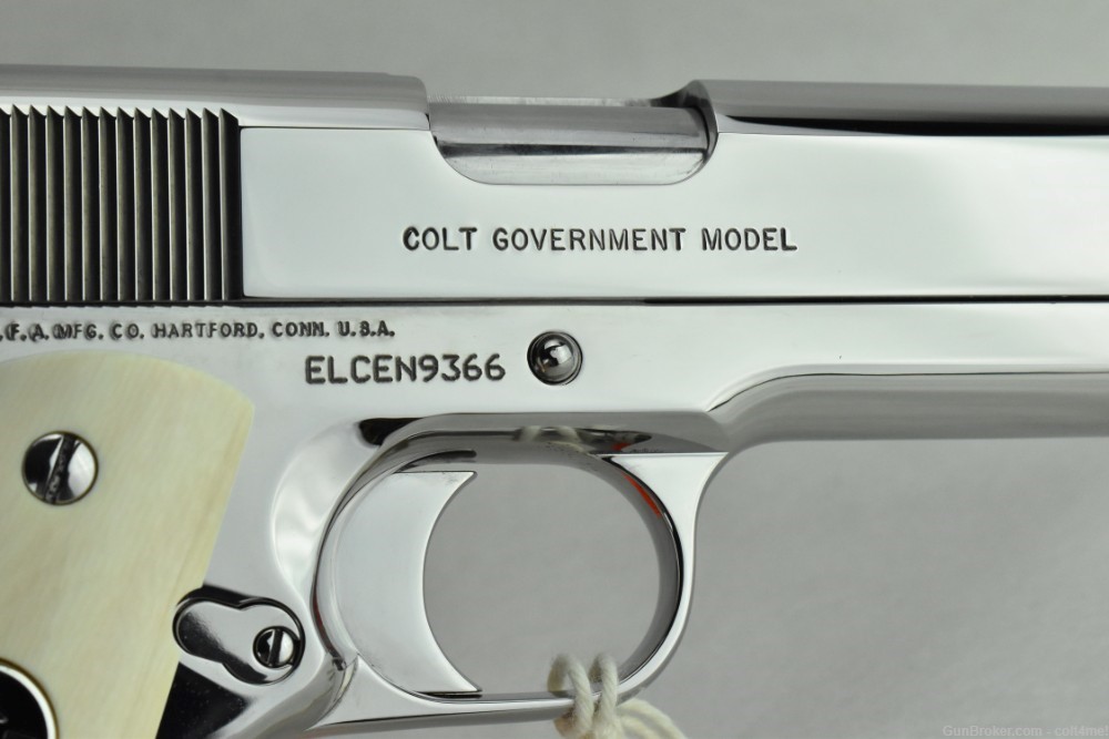 RARE Colt Custom Govt 1911 .38 Super w/ Genuine Ivory Grips - BRAND NEW  -img-12