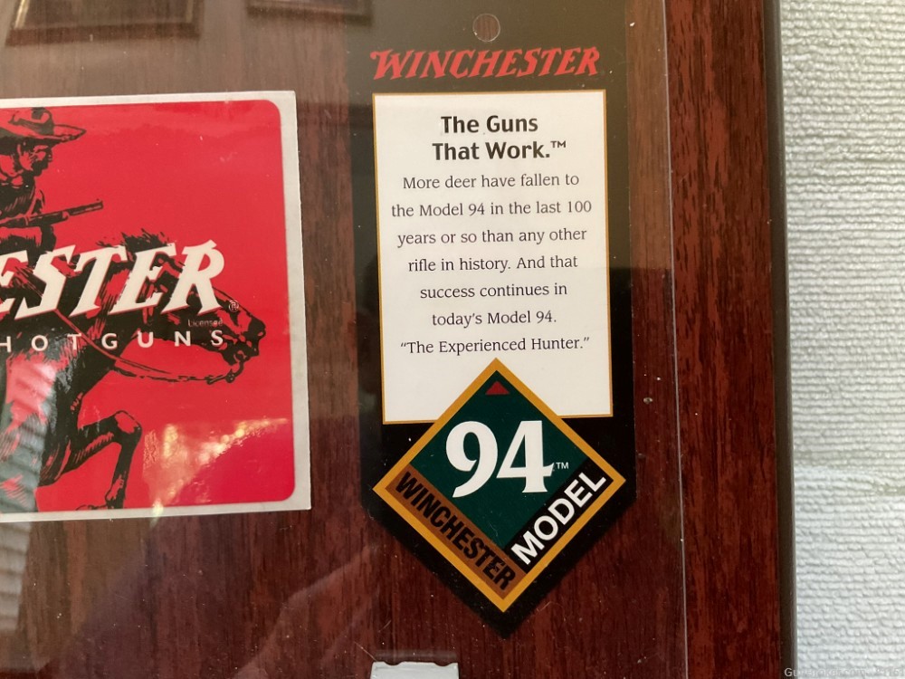 Winchester 94 Commemorative NEZ PERCE Plaque -img-4