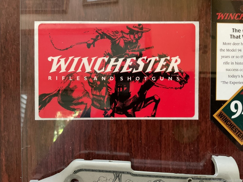 Winchester 94 Commemorative NEZ PERCE Plaque -img-3
