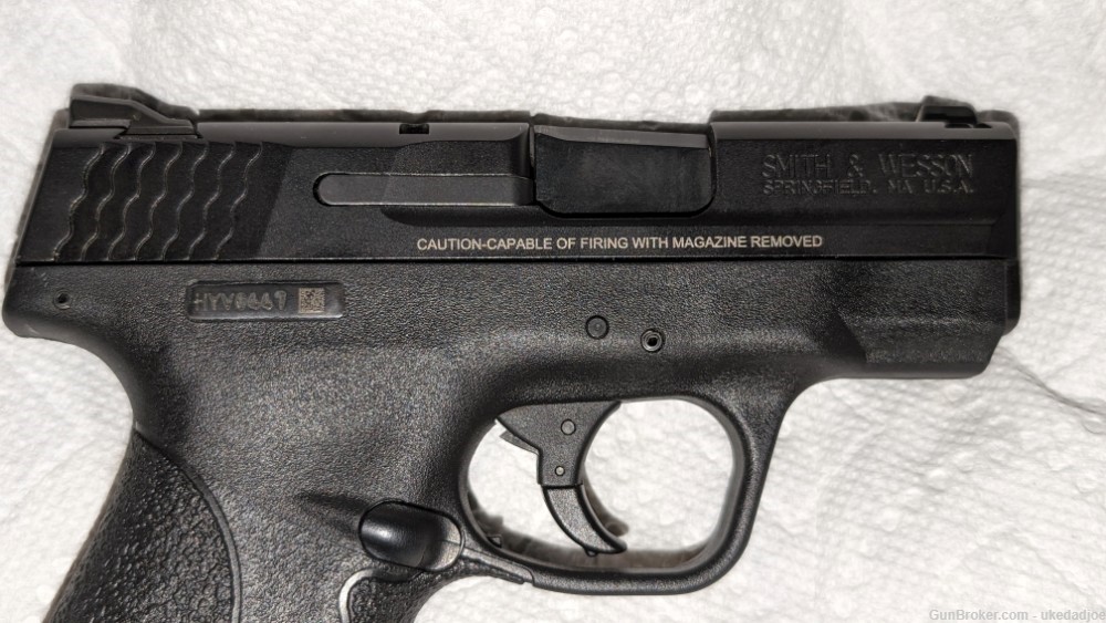 S&W M&P9 Shield, excellent condition, great microcompact-img-0