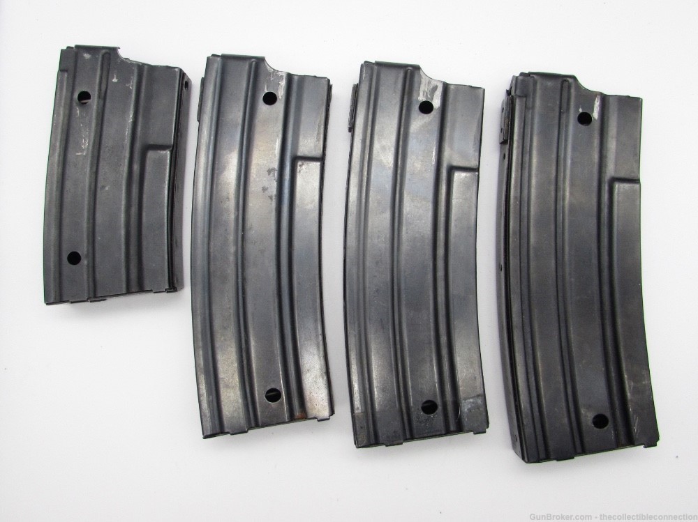 4 Ruger Mini 14 Magazines PMI, Fed-Ord, Early? 30rd & 20rd-img-0