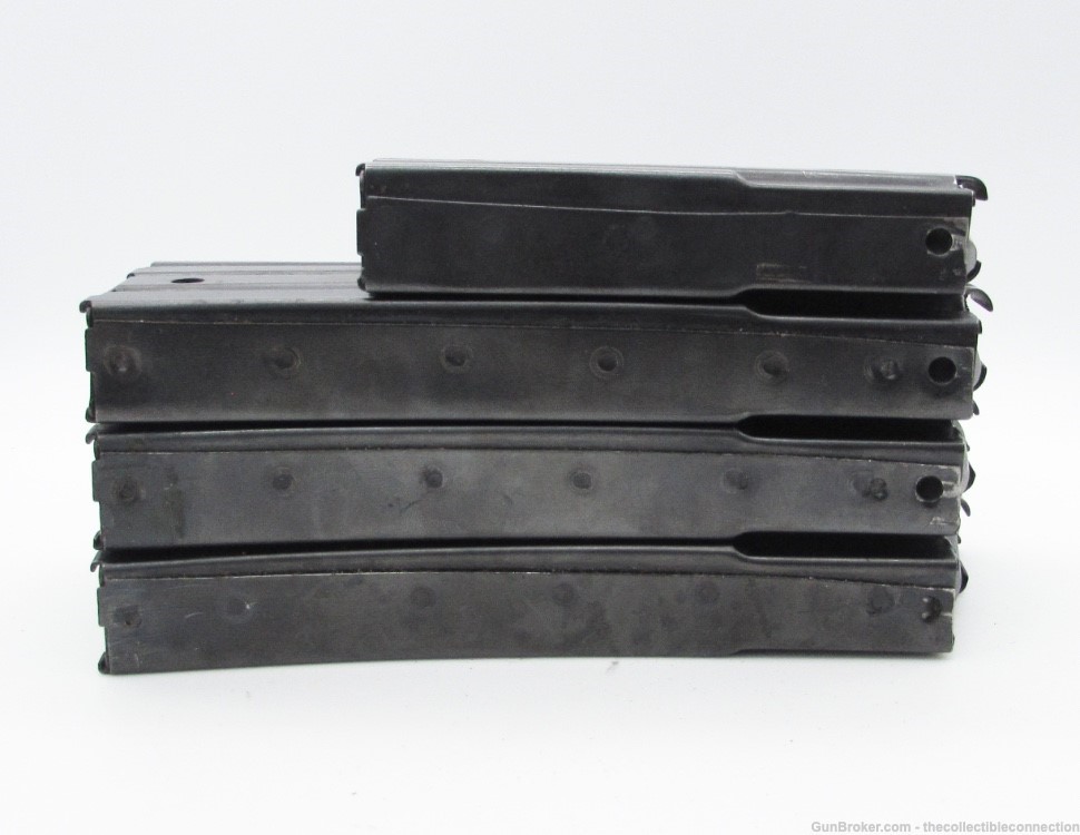 4 Ruger Mini 14 Magazines PMI, Fed-Ord, Early? 30rd & 20rd-img-1
