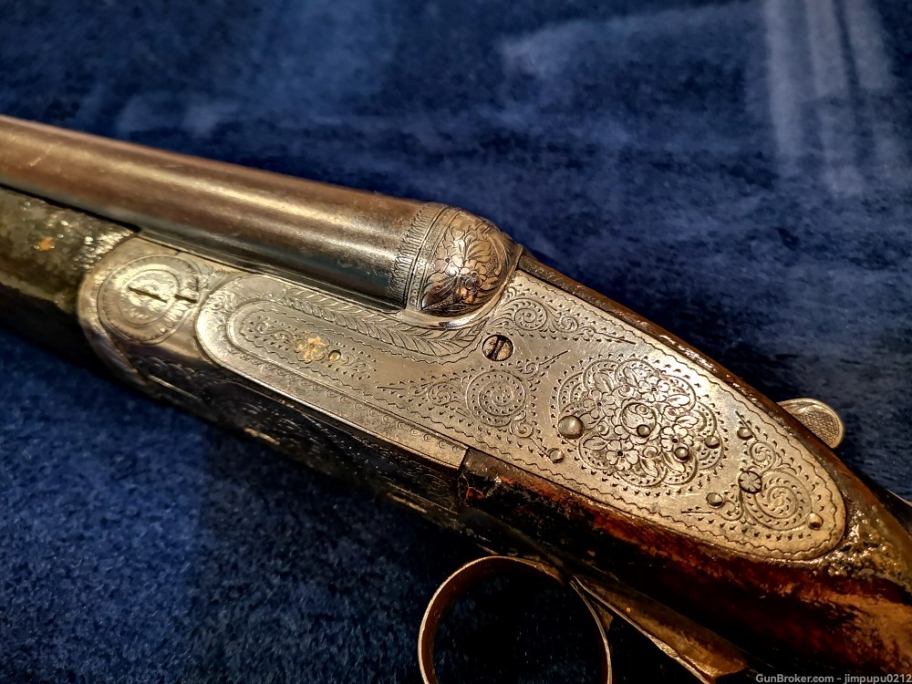 U GITTI IMPERO 12GA SXS shotgun made in Italy - Beautiful engraving-img-16
