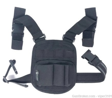 Adaptive Tactical Tripple Mag Drop Leg Storage Pouch For Ruger 10/22 Mags-img-1