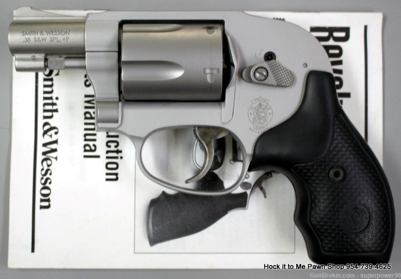Smith & Wesson 638 Airweight 38 Spl.+ P 5 Shot 1.88" Revolver-img-1