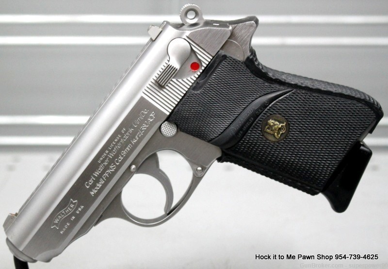 Walther PPK/S .380 ACP 3.3in 7rd Stainless Steel Pistol-img-0