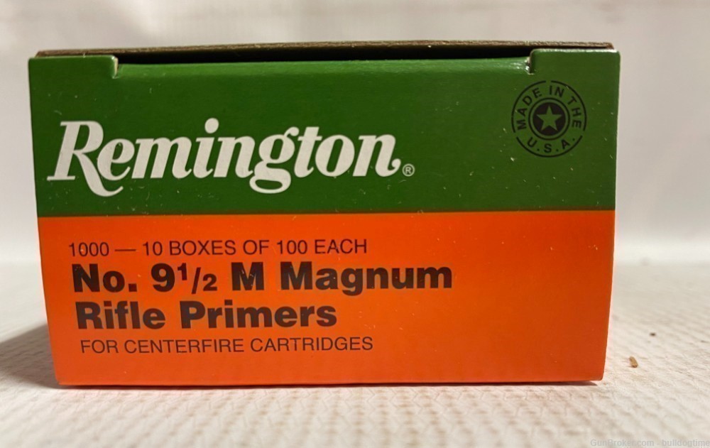 Remington 9 1/2M Large Rifle Magnum Primers Fresh Stock From Remington Ammo-img-0