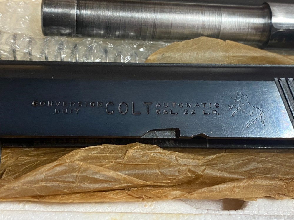 Colt 1911 Government Model Conversion Unit 5" 22LR In Excellent Condition-img-1