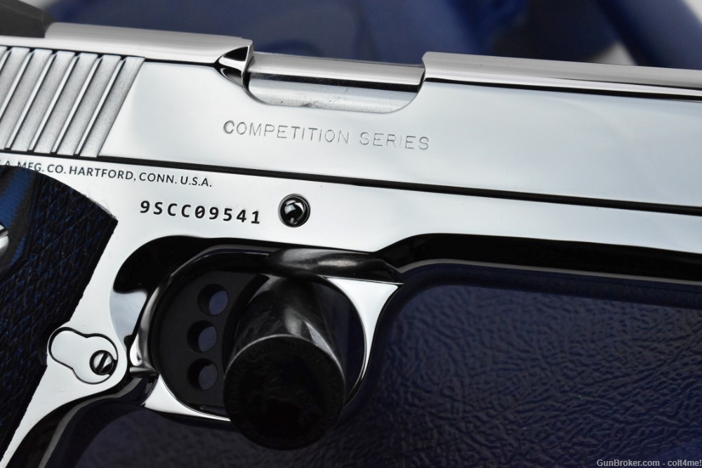 BRIGHT STAINLESS Colt Competition 9mm Model O1072CCS - NEW 1911-img-11