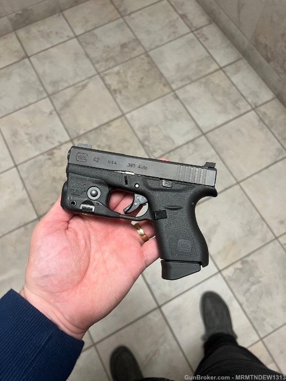 Glock 42 with Trijicon Night Sights and TLR6-img-0