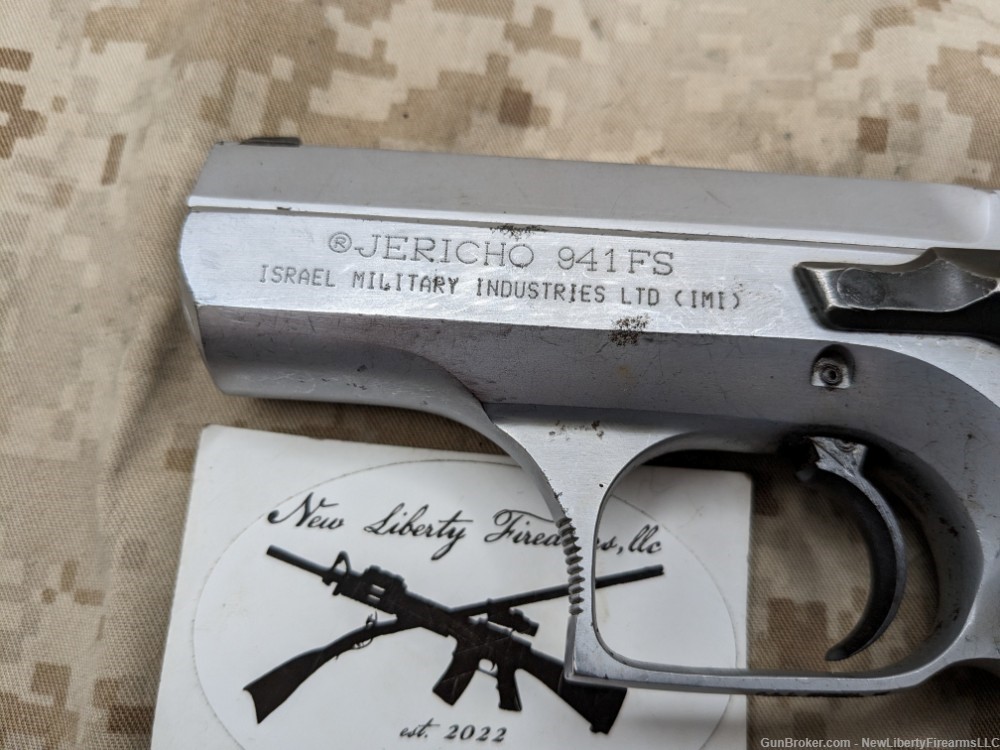 IMI Jericho 941 FS Pistol 9mm DA/SA Pistol 1-16rd Mag USED Good Condition-img-3