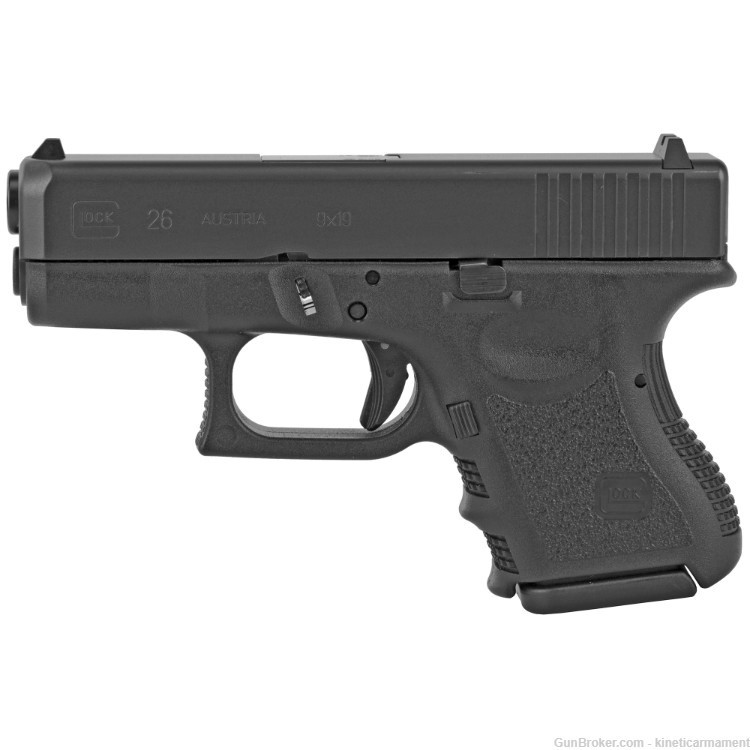 Glock, 26 Gen3, Striker Fired, Semi-automatic, Sub-Compact-img-0