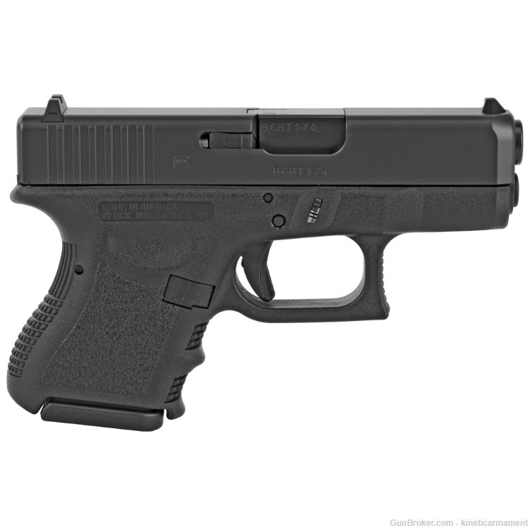 Glock, 26 Gen3, Striker Fired, Semi-automatic, Sub-Compact-img-1