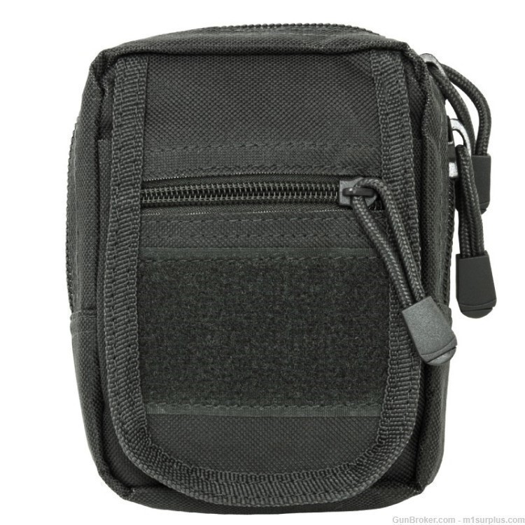 Concealed Carry Black Molle Gun Pouch For Kel-Tec P3AT Kahr P380 Pistols -img-0