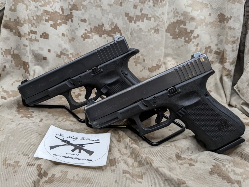 Glock 23 Gen 4 Pistol .40 S&W Police Trade In G23 Consecutive Pair-img-0