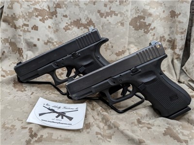 Glock 23 Gen 4 Pistol .40 S&W Police Trade In G23 Consecutive Pair