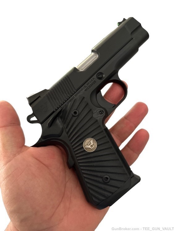 Wilson Combat Tactical Carry Commander Frame 1911 Pistol 45acp Ambi Safety-img-8