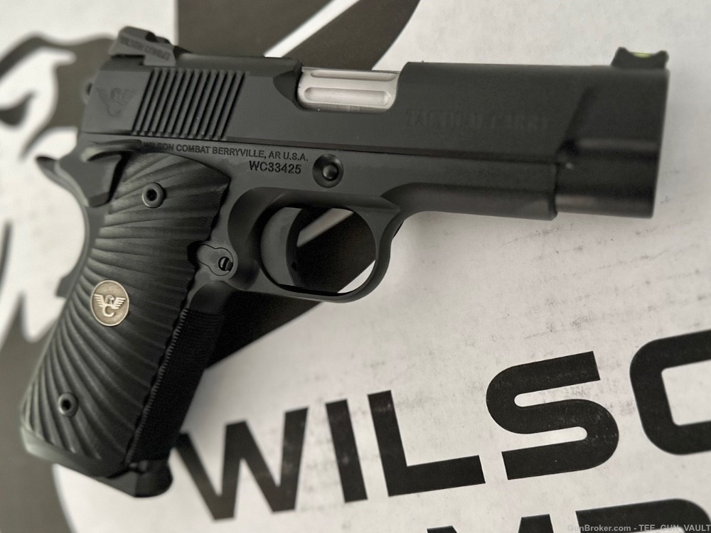 Wilson Combat Tactical Carry Commander Frame 1911 Pistol 45acp Ambi Safety-img-9