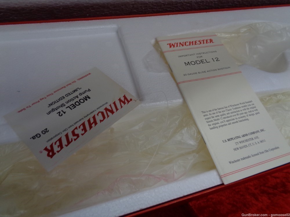 Winchester Model 12 Limited Edition High Grade 4 20 Red Box NIB WE TRADE!-img-15