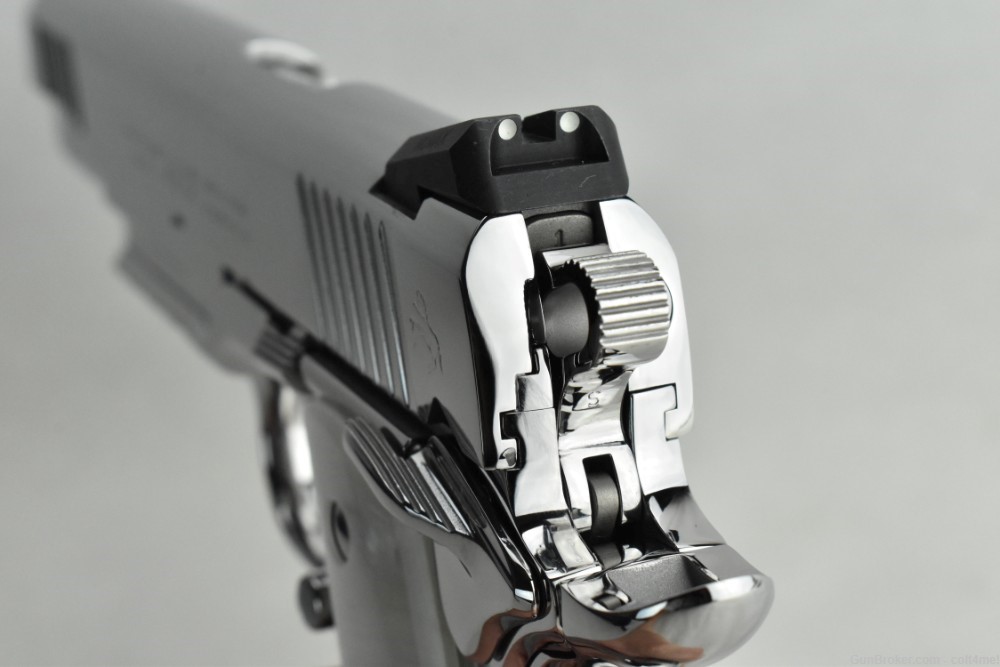 BRIGHT POLISHED Colt Govt 1911 Rail Gun .45 ACP - BRAND NEW O1070RG -img-17