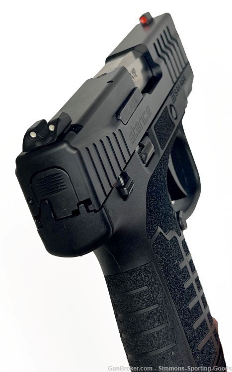 Savage Stance MC9MS (67034) 3.2" 9mm 10Rd/7Rd Semi Auto Pistol - Black-img-2