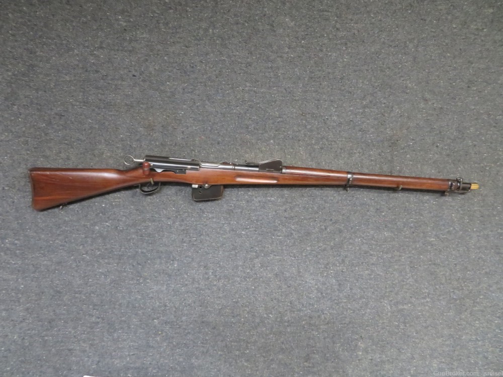 ANTIQUE SWISS MODEL 1889 SCHMIDT RUBIN RIFLE-MFG 1892-BEAUTIFUL GUN-img-0